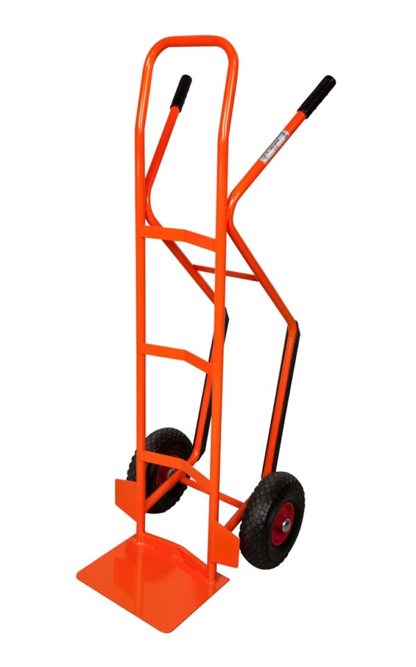 Carrello Porta Cassette Verniciato con scivolo per il superamento dei gradini scale