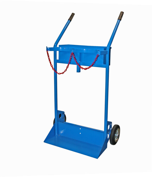 Carrello per bombole saldatura da 40lt o 50lt