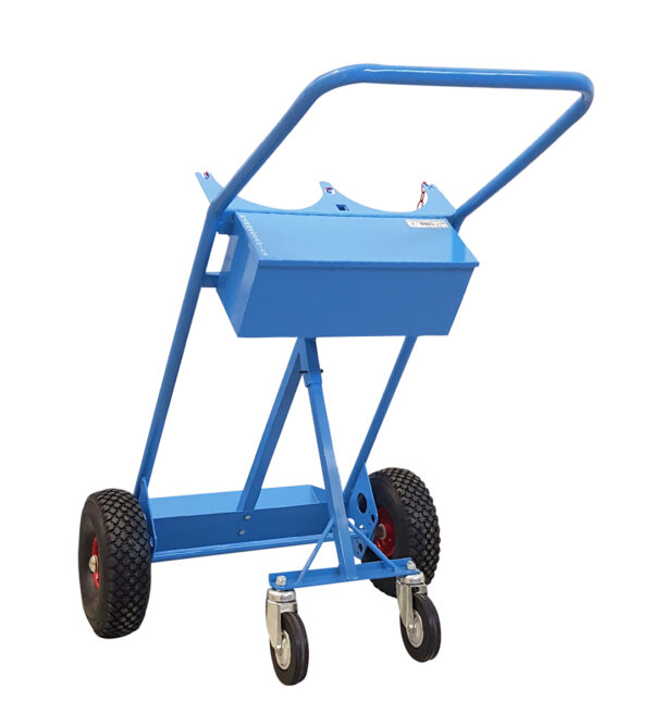 CRM014ET.01 | Carrello Bombole Trasformabile 40/50 lt Ruote Pneumatiche