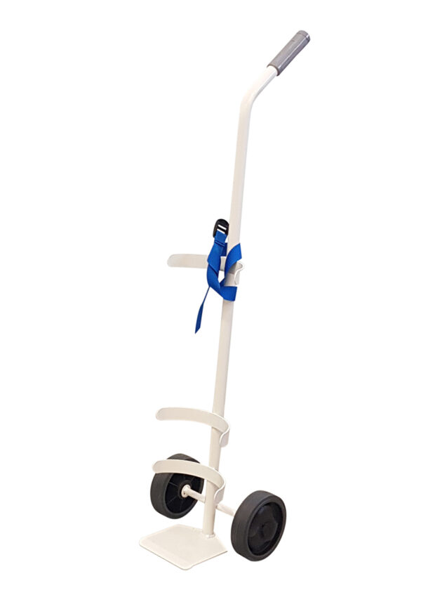 CRM032-M - Carrello MEDICAL per bombole pazienti 10lt / 14lt