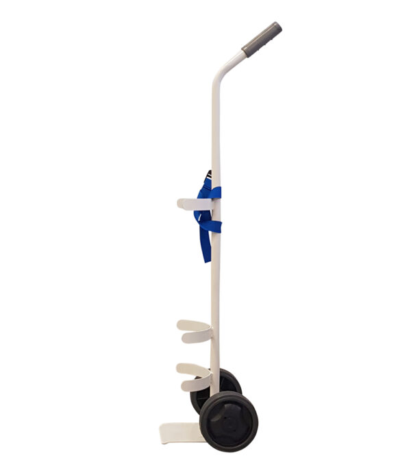 CRM032-M | Carrello MEDICAL per bombole pazienti 10lt / 14lt