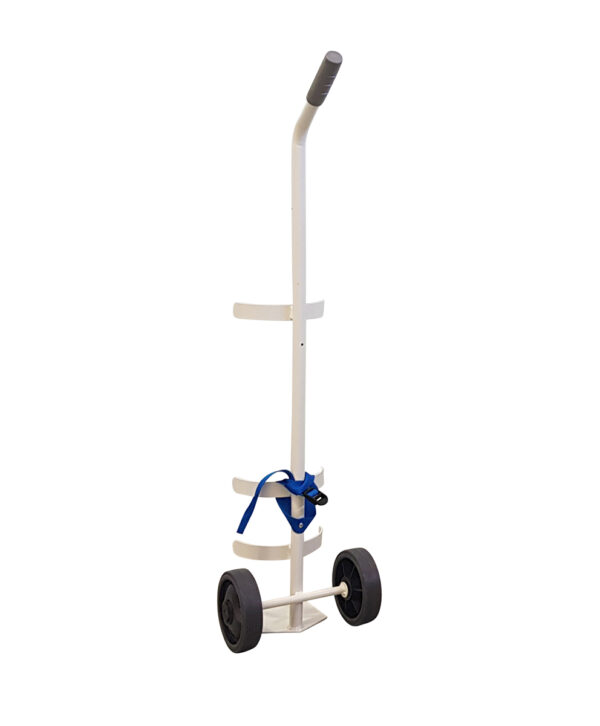 CRM032A-M - Carrello MEDICAL Per Bombole Pazienti 5/7lt - immagine 3