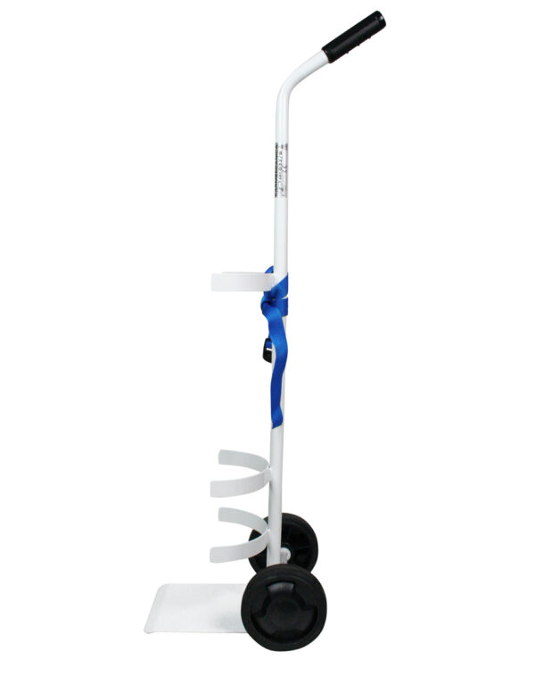 CRM032B | Carrello per Bombola Ossigeno da 20 litri