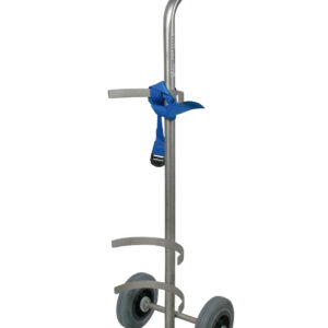 Carrello Inox per Trasporto Bombola Piccola