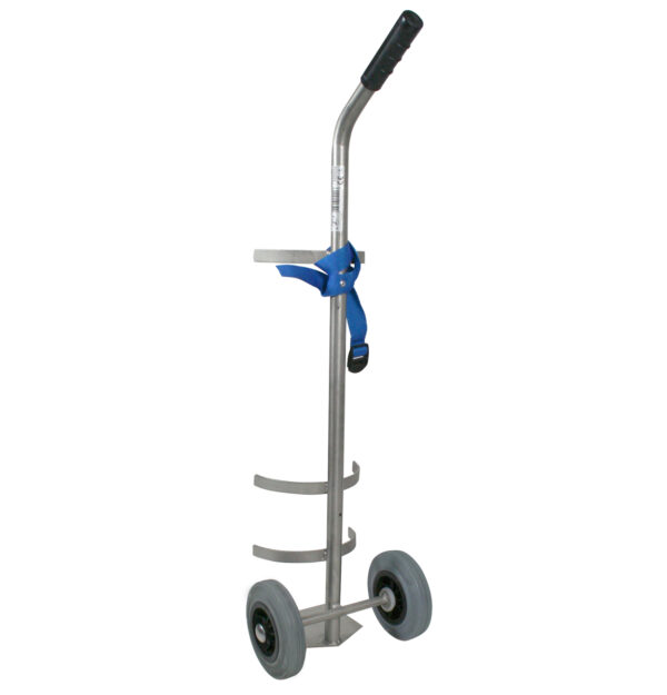 CRM032AX | Carrello Inox Per Trasporto Bombola Piccola - immagine 3