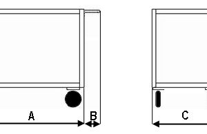 Carrello Office con 2 piani grandi con bordo - Ruote con Freno