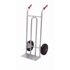 Carrello porta casse in acciaio INOX