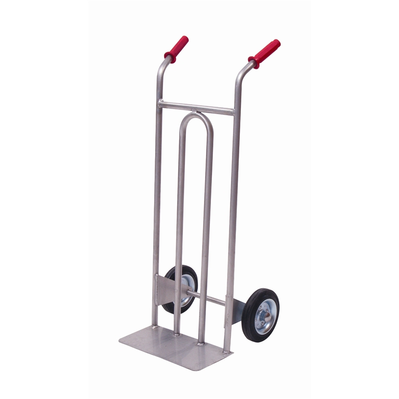 Carrello porta casse in acciaio INOX con Ruote in Gomma