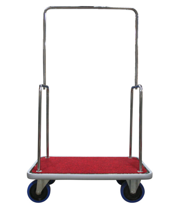 CRM092AINOX | Carrello Porta Abiti e Valige per Alberghi