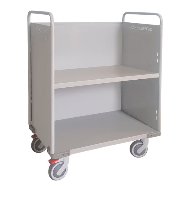 CRM096BS | Carrello Porta Fascicoli e Faldoni per Procure e Tribunali - Tipo Piccolo alta silenziosità