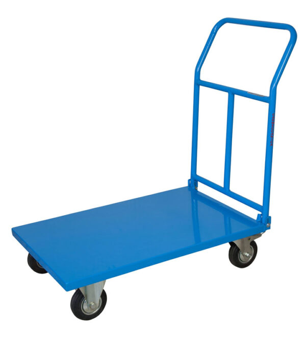 CRM152 | Carrello a 4 ruote con Manico Chiudibile Medio