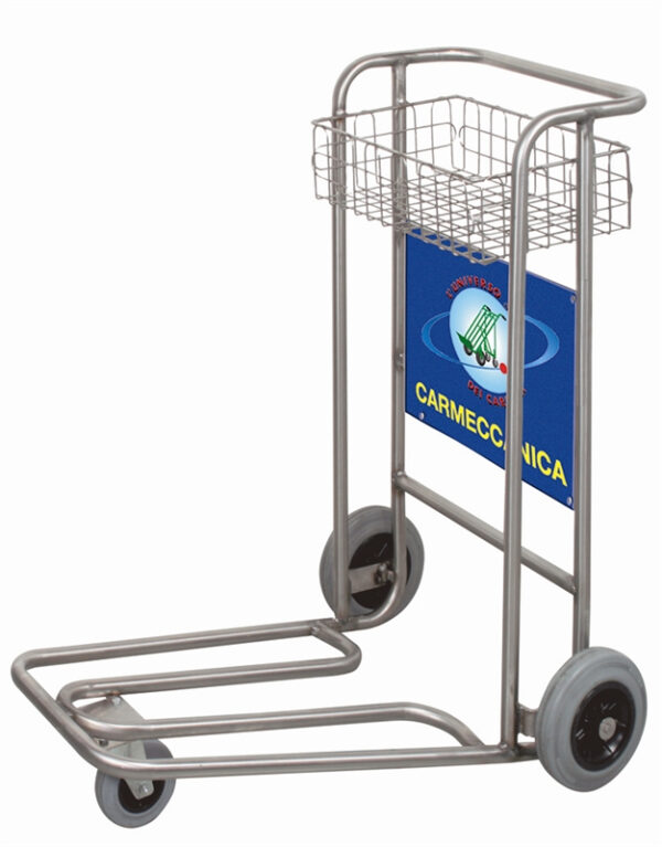 Carrello Porta Bagagli  - Acciaio Inox
