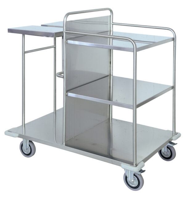 OSF003B | Carrello Per Raccolta E Distribuzione Biancheria Aperto