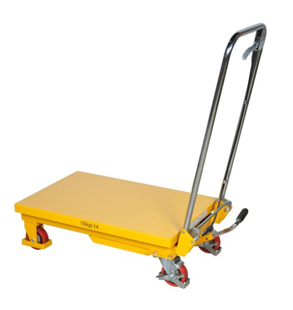 Piattaforma elevatrice carrellata 150 Kg