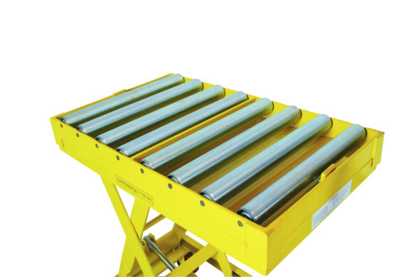 Piattaforma Elevatrice con Rulliera a Rulli Folli | Portata 450 kg