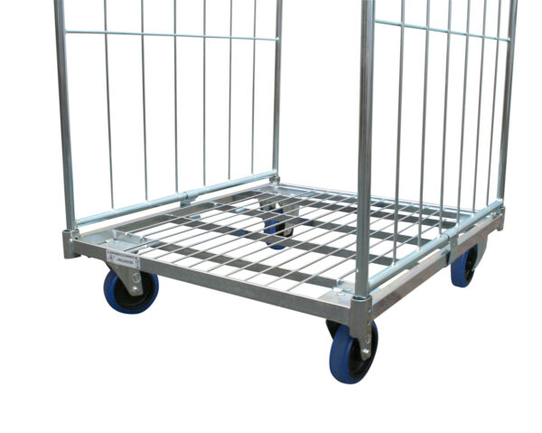ROLL01G125 - Roll Container con ruote in gomma blu