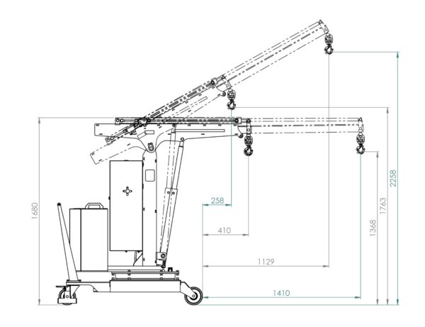 GRU05GRSE | Gru A Sbalzo Contrappesata - immagine 5